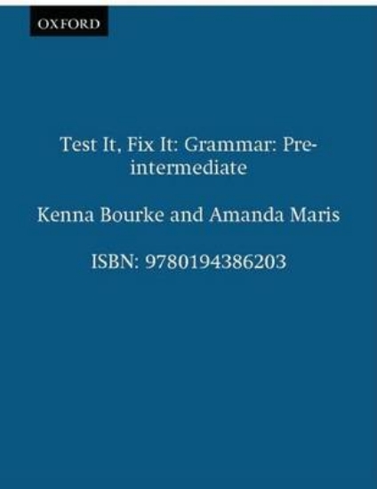 Picture of Test it, Fix it - English Grammar: Pre-intermediat