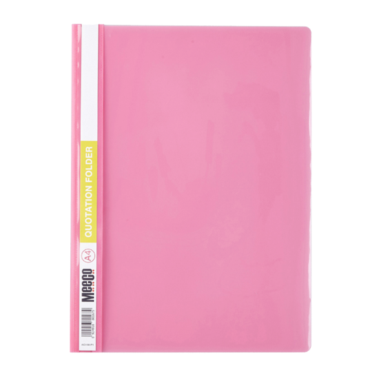 Picture of Quotation Folders PVC: Pink Each