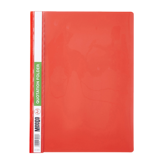 Picture of Quotation Folders PVC: Red Each