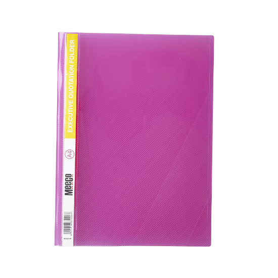 Picture of Executive Quotation Folders PVC: Pink