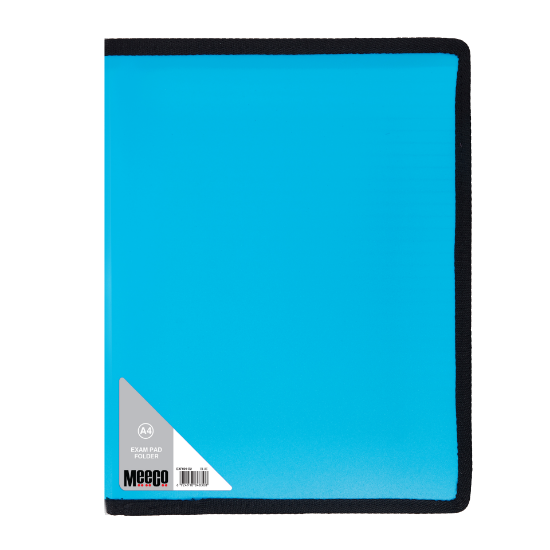 Picture of Meeco A4 Exam Pad Folder Blue