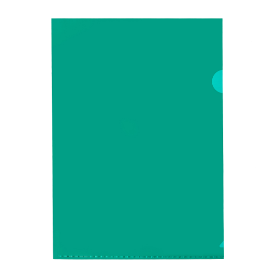 Picture of Meeco A4 Secretarial Folder Green Pkt-10