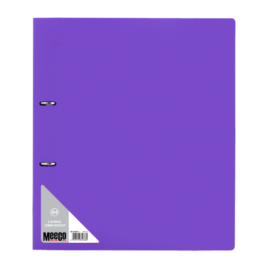 Picture of Meeco A4 25MM 2 DRing Binder Violet