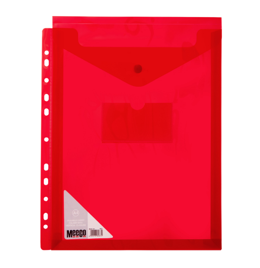 Picture of Meeco A4 Fileable Carry Folder with Vertical closu