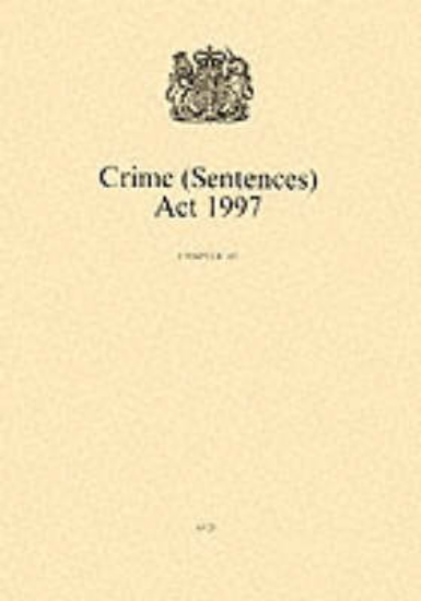Picture of Crime (Sentences) Act 1997