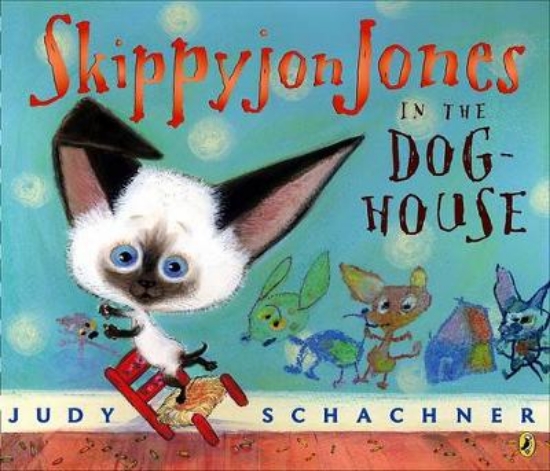Picture of Skippyjon Jones in the Doghouse