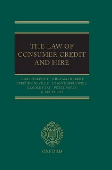 Picture of The Law of Consumer Credit and Hire