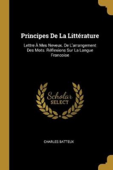 Picture of Principes de la Litterature