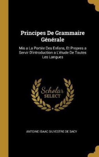 Picture of Principes de Grammaire Generale