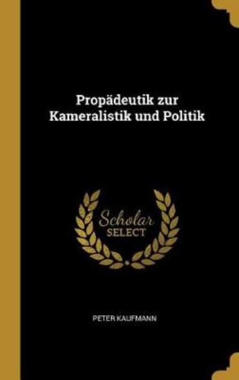 Picture of Prop deutik Zur Kameralistik Und Politik