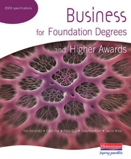 Picture of Business for Foundation Degrees and Higher Awards