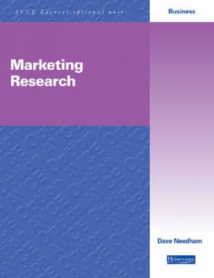 Picture of Marketing Research Business AVCE Optional Units fo
