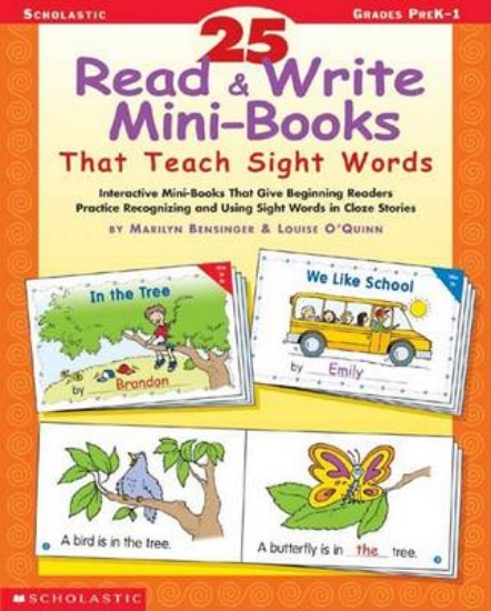 Picture of 25 Read & Write Mini-Books That Teach Sight Words