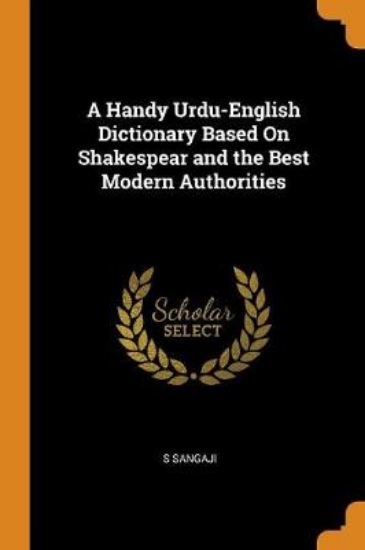 Picture of A Handy Urdu-English Dictionary Based on Shakespea