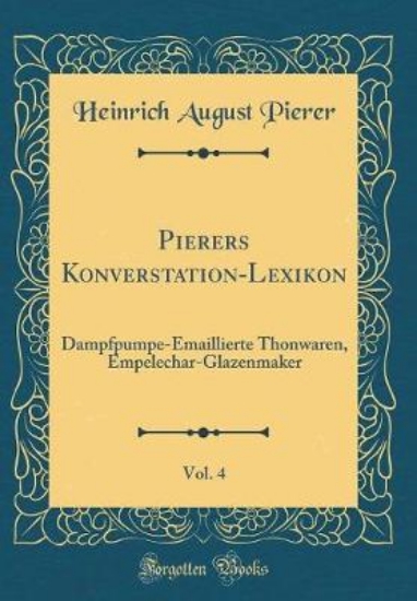 Picture of Pierers Konverstation-Lexikon, Vol. 4
