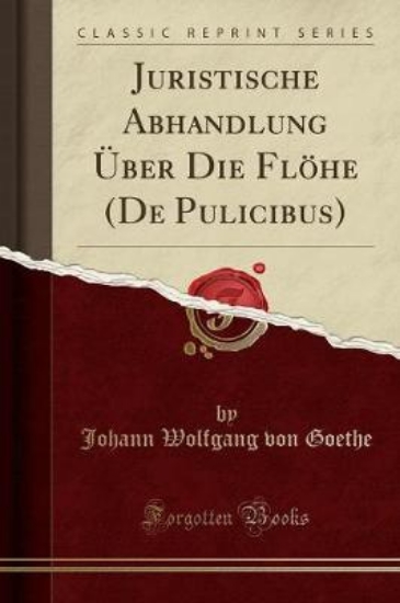 Picture of Juristische Abhandlung ber Die Fl he (de Pulicibus