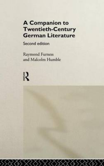 Picture of A Companion to Twentieth-Century German Literature