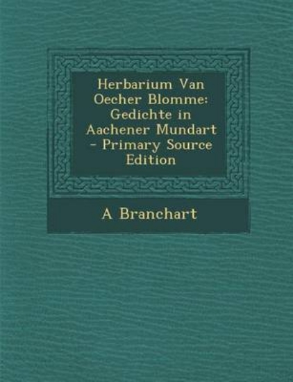Picture of Herbarium Van Oecher Blomme
