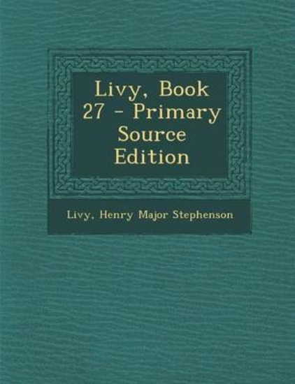 Picture of Livy, Book 27