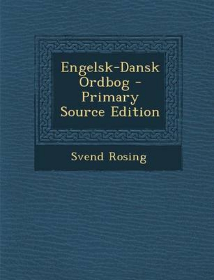 Picture of Engelsk-Dansk Ordbog