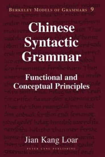 Picture of Chinese Syntactic Grammar: Functional and Conceptu
