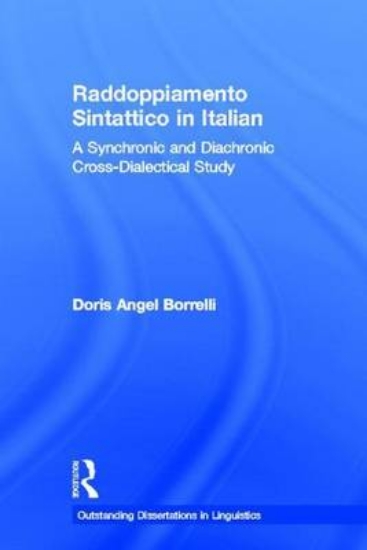 Picture of Raddoppiamento Sintattico in Italian: A Synchronic