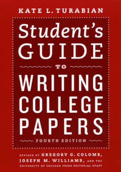 Picture of Student's Guide to Writing College Papers