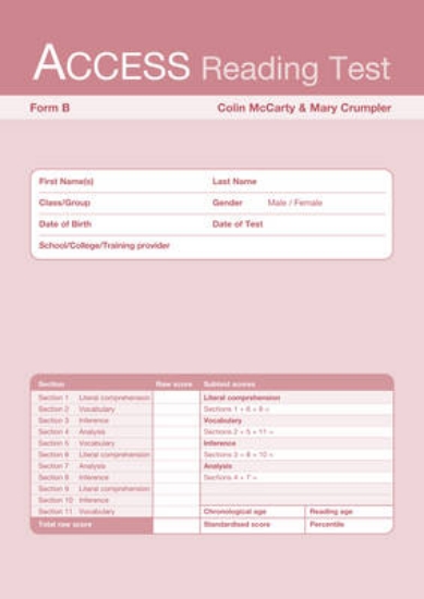 Picture of Access Reading Test Form B