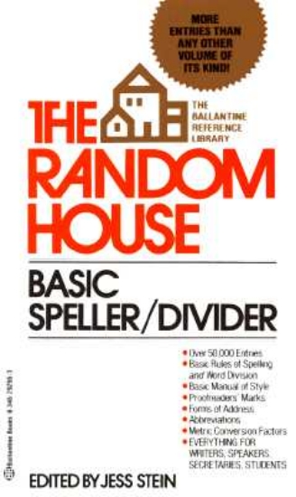 Picture of Random House Basic Speller/Divider