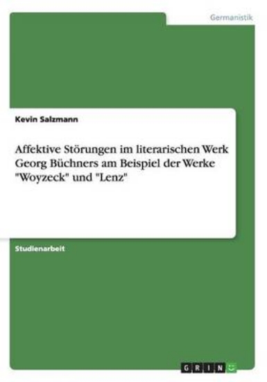 Picture of Affektive Stoerungen im literarischen Werk Georg B