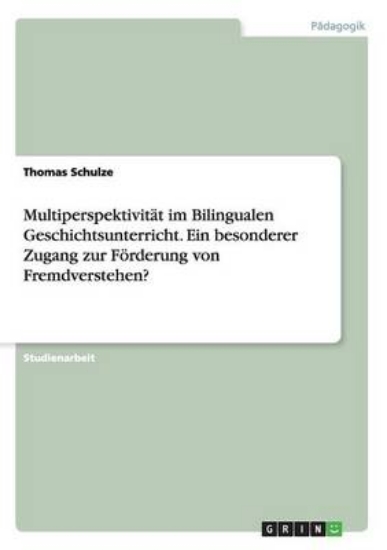 Picture of Multiperspektivitat im Bilingualen Geschichtsunter
