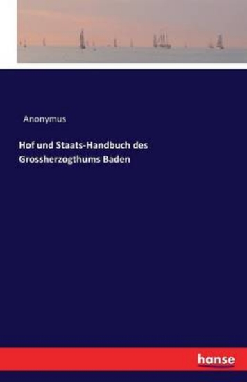 Picture of Hof und Staats-Handbuch des Grossherzogthums Baden