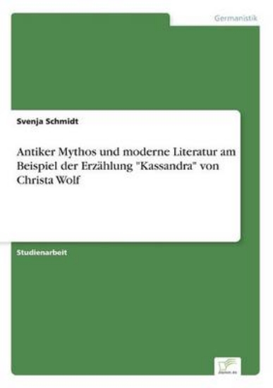 Picture of Antiker Mythos und moderne Literatur am Beispiel d