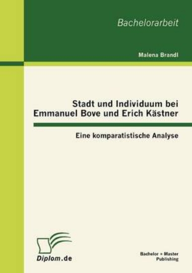 Picture of Stadt Und Individuum Bei Emmanuel Bove Und Erich K
