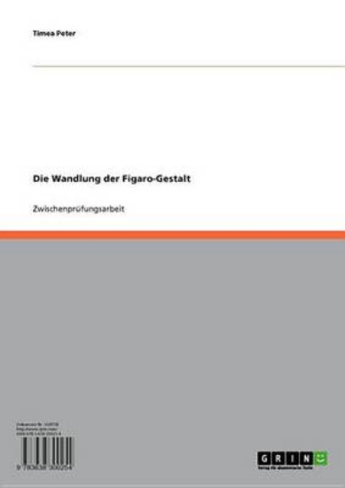 Picture of Die Wandlung Der Figaro-Gestalt