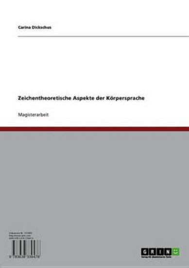 Picture of Zeichentheoretische Aspekte Der K Rpersprache