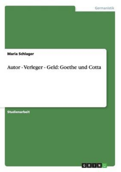 Picture of Autor - Verleger - Geld