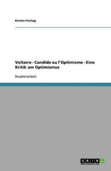 Picture of Voltaire - Candide ou l'Optimisme - Eine Kritik am