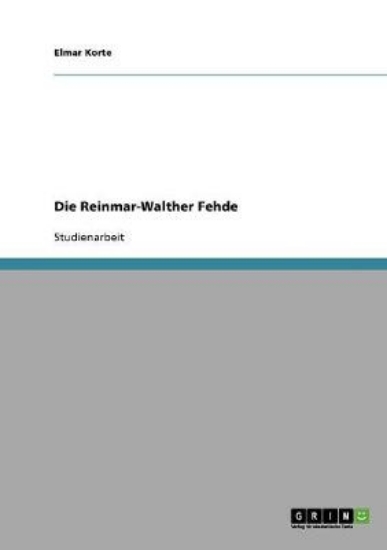 Picture of Die Reinmar-Walther Fehde