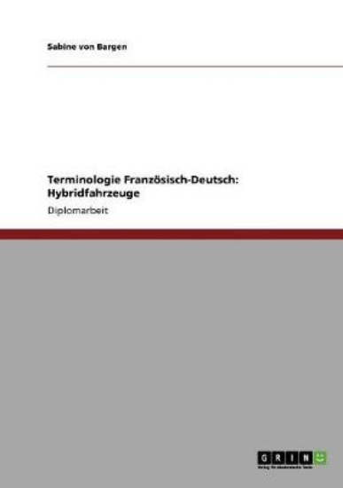 Picture of Terminologie Franzoesisch-Deutsch
