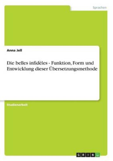Picture of Die belles infideles - Funktion, Form und Entwickl
