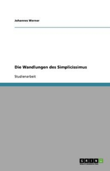 Picture of Die Wandlungen des Simplicissimus