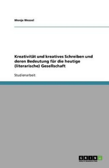 Picture of Kreativitat und kreatives Schreiben und deren Bede