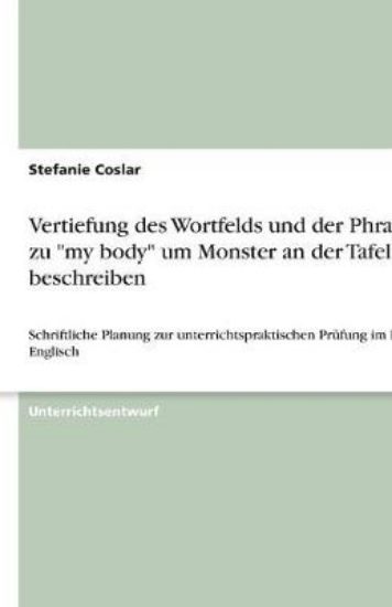 Picture of Vertiefung Des Wortfelds Und Der Phrasen Zu My Bod