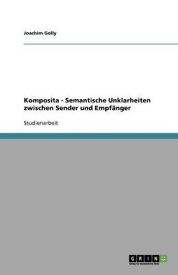 Picture of Komposita - Semantische Unklarheiten zwischen Send