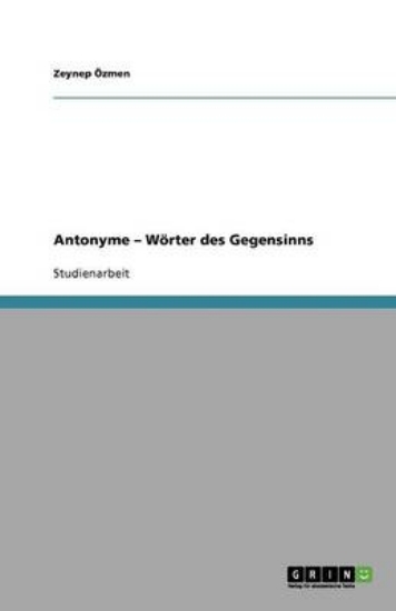Picture of Antonyme - Woerter des Gegensinns
