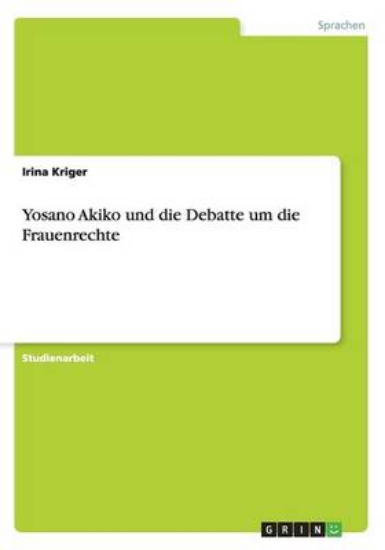 Picture of Yosano Akiko und die Debatte um die Frauenrechte