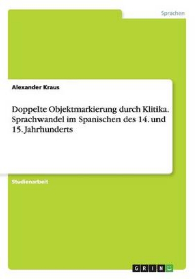Picture of Doppelte Objektmarkierung durch Klitika. Sprachwan