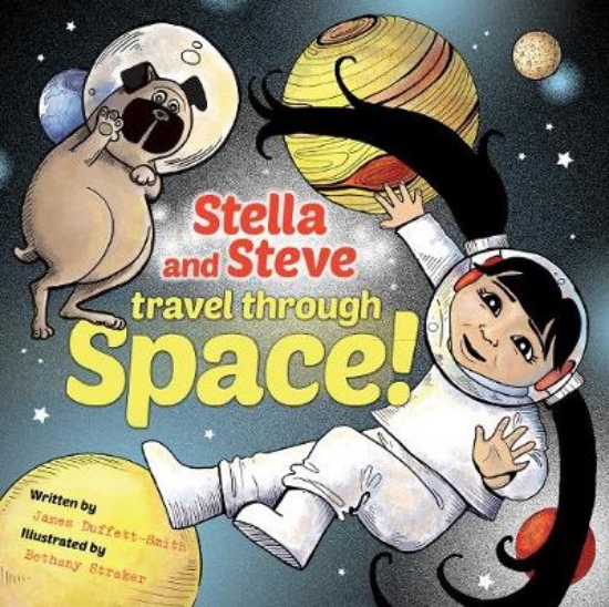 Picture of Stella and Steve Travel through Space!