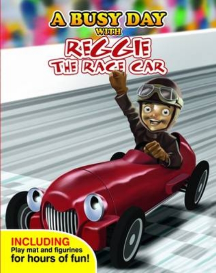 Picture of A Busy Day with Reggie the Race Car